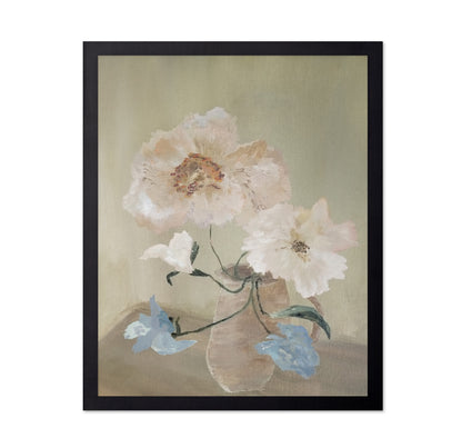 Soft Poppy Still Life