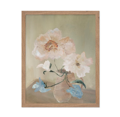Soft Poppy Still Life