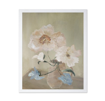 Soft Poppy Still Life