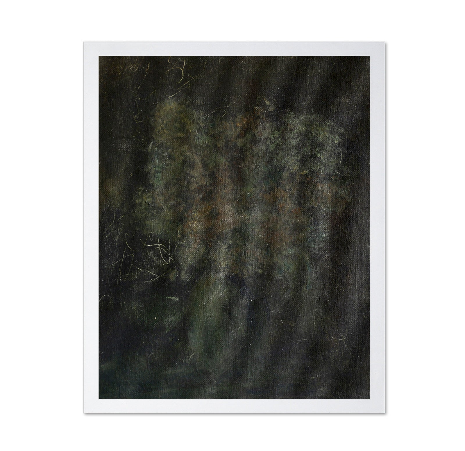 Dark Floral Vase No1