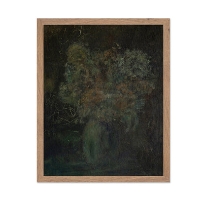 Dark Floral Vase No1