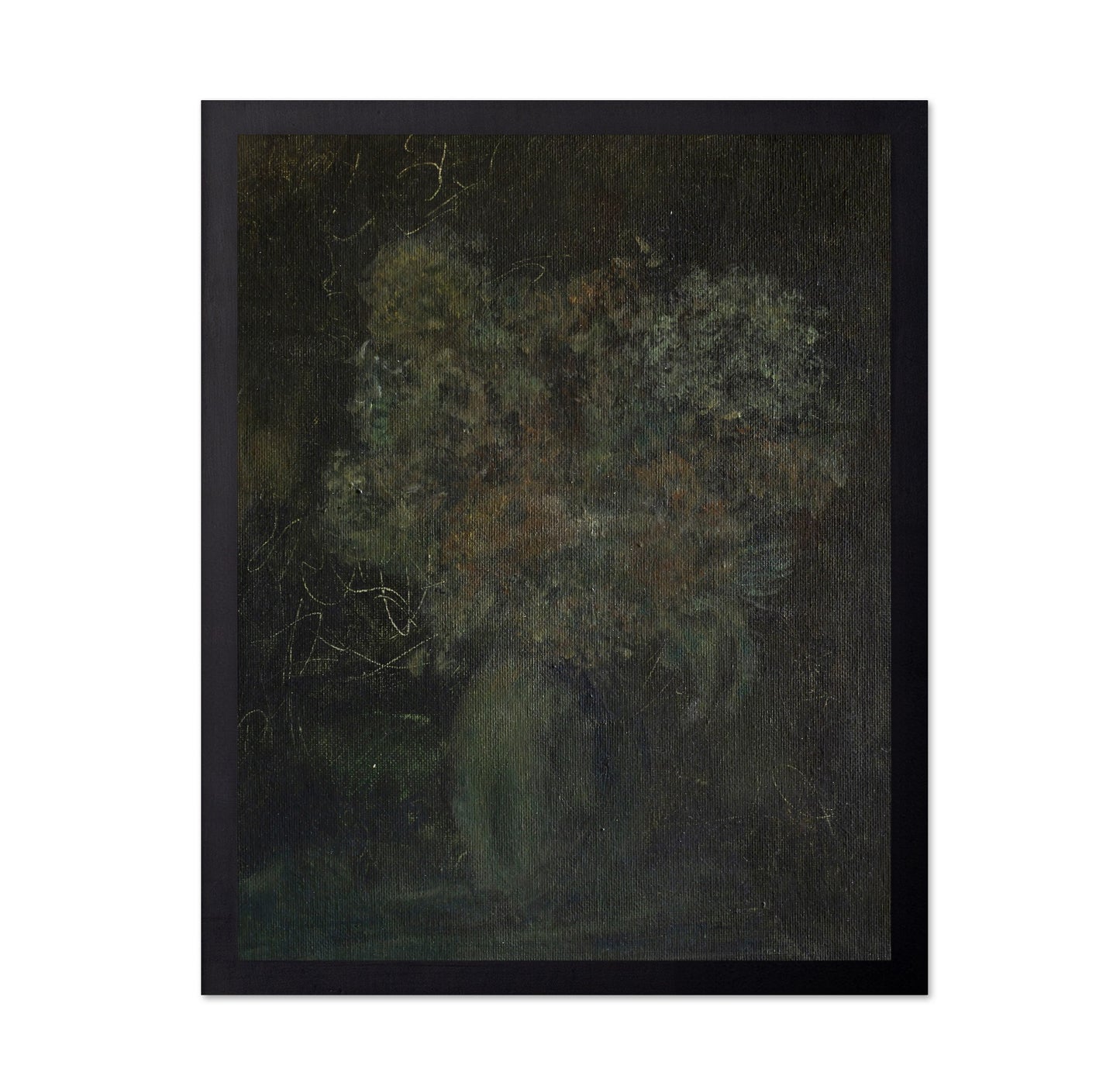 Dark Floral Vase No1