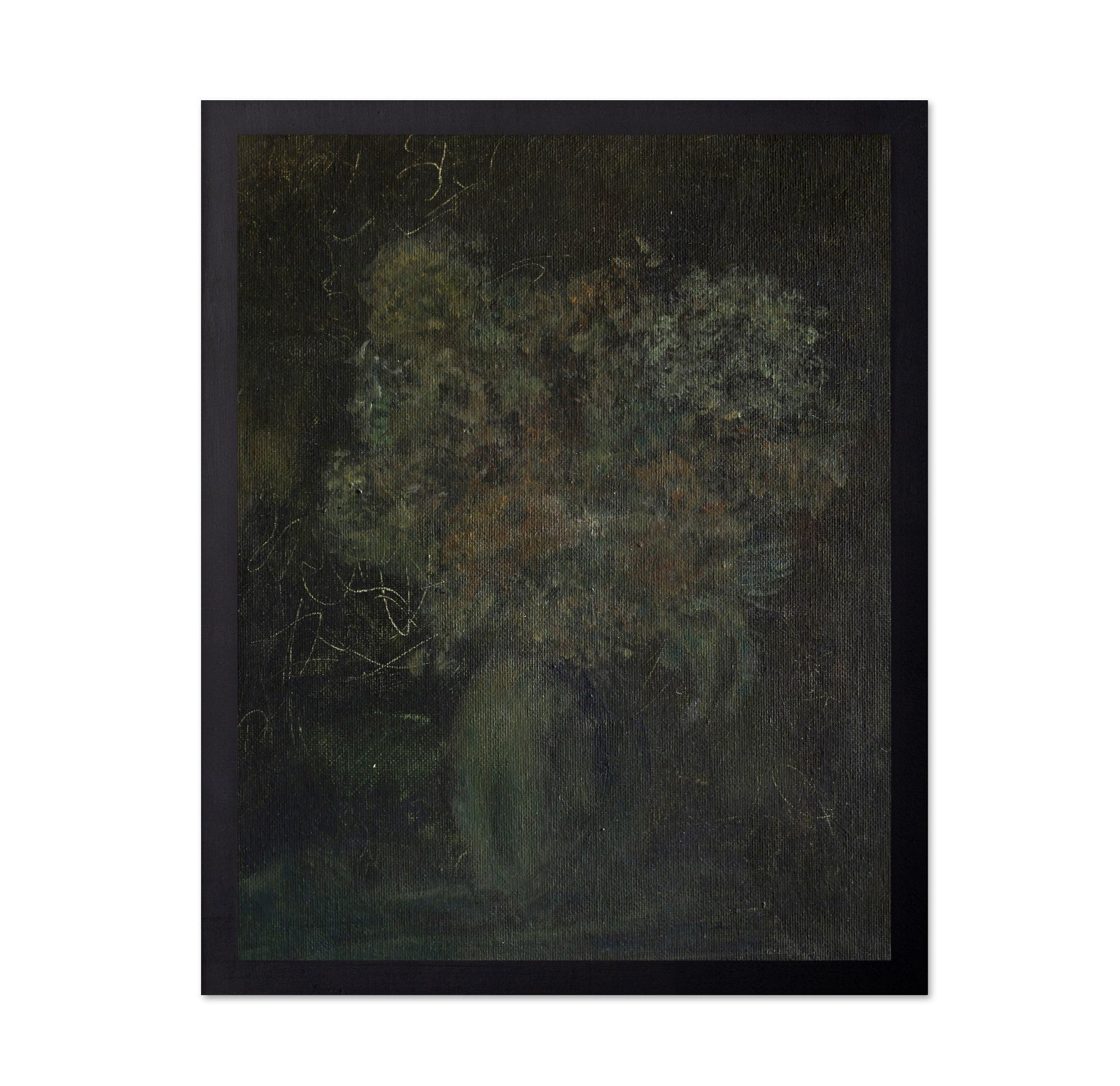 Dark Floral Vase No1