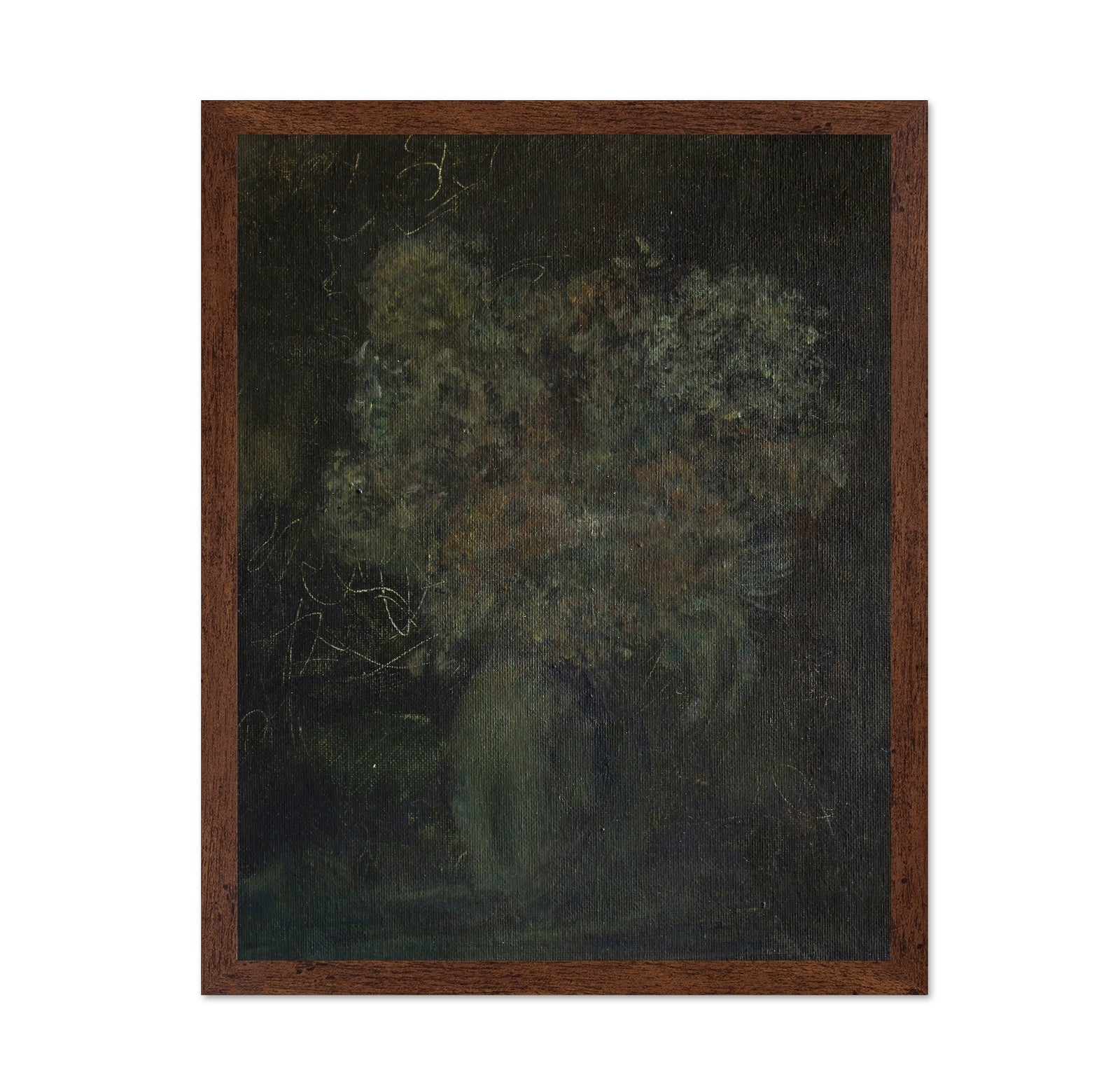 Dark Floral Vase No1