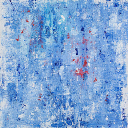 Blue Texture Burst