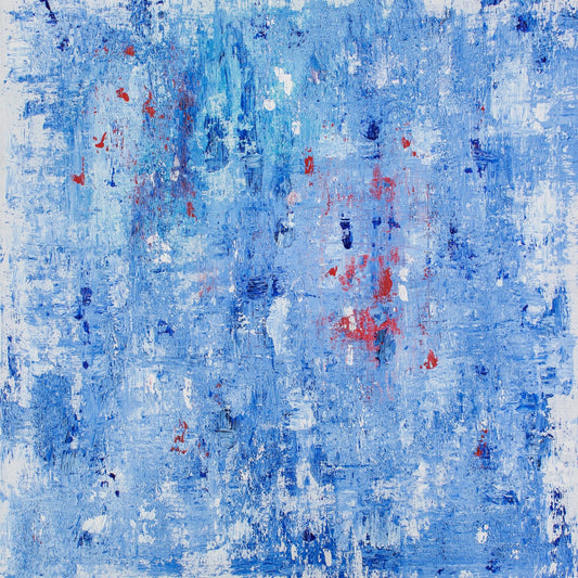 Blue Texture Burst