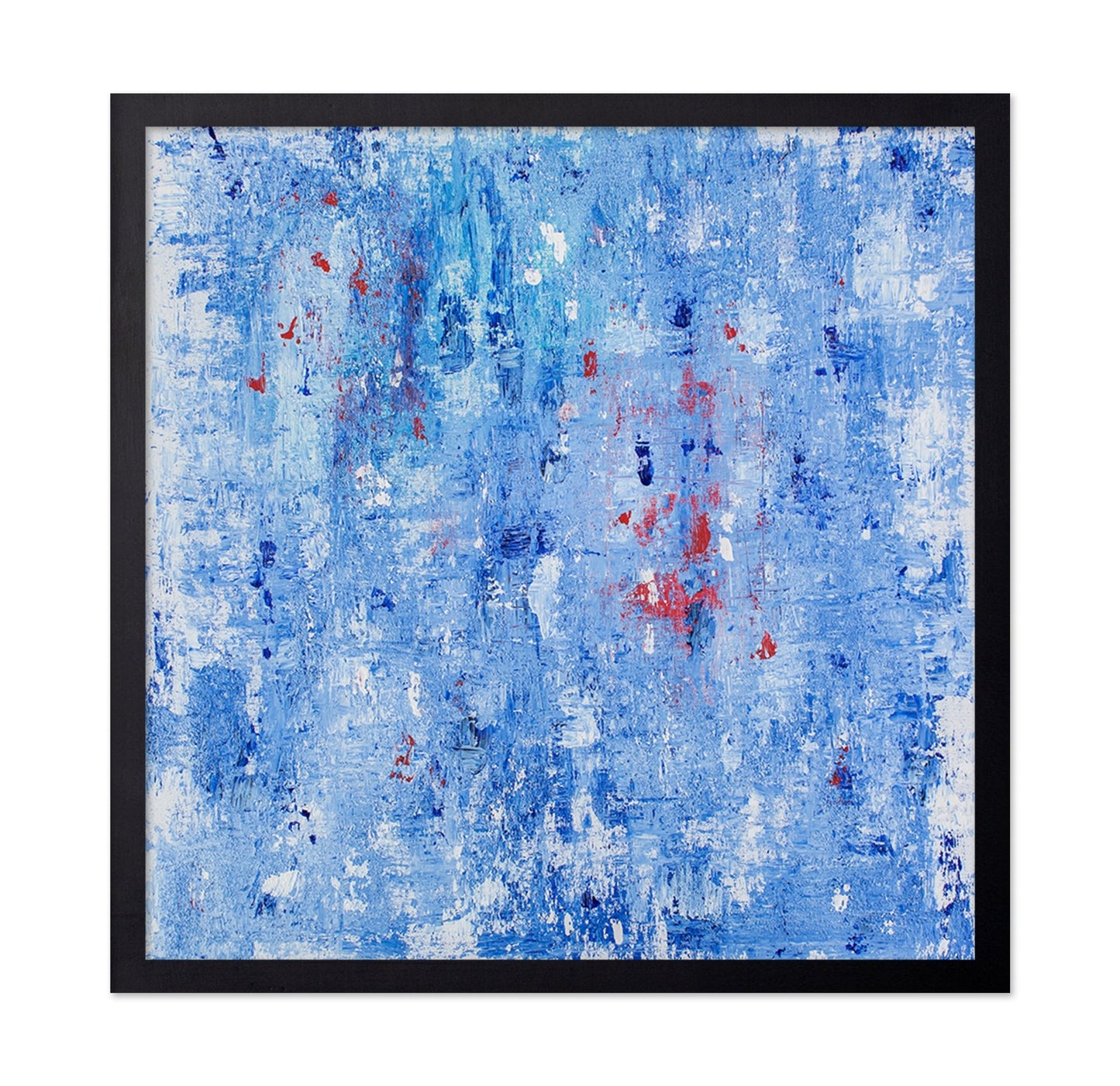 Blue Texture Burst