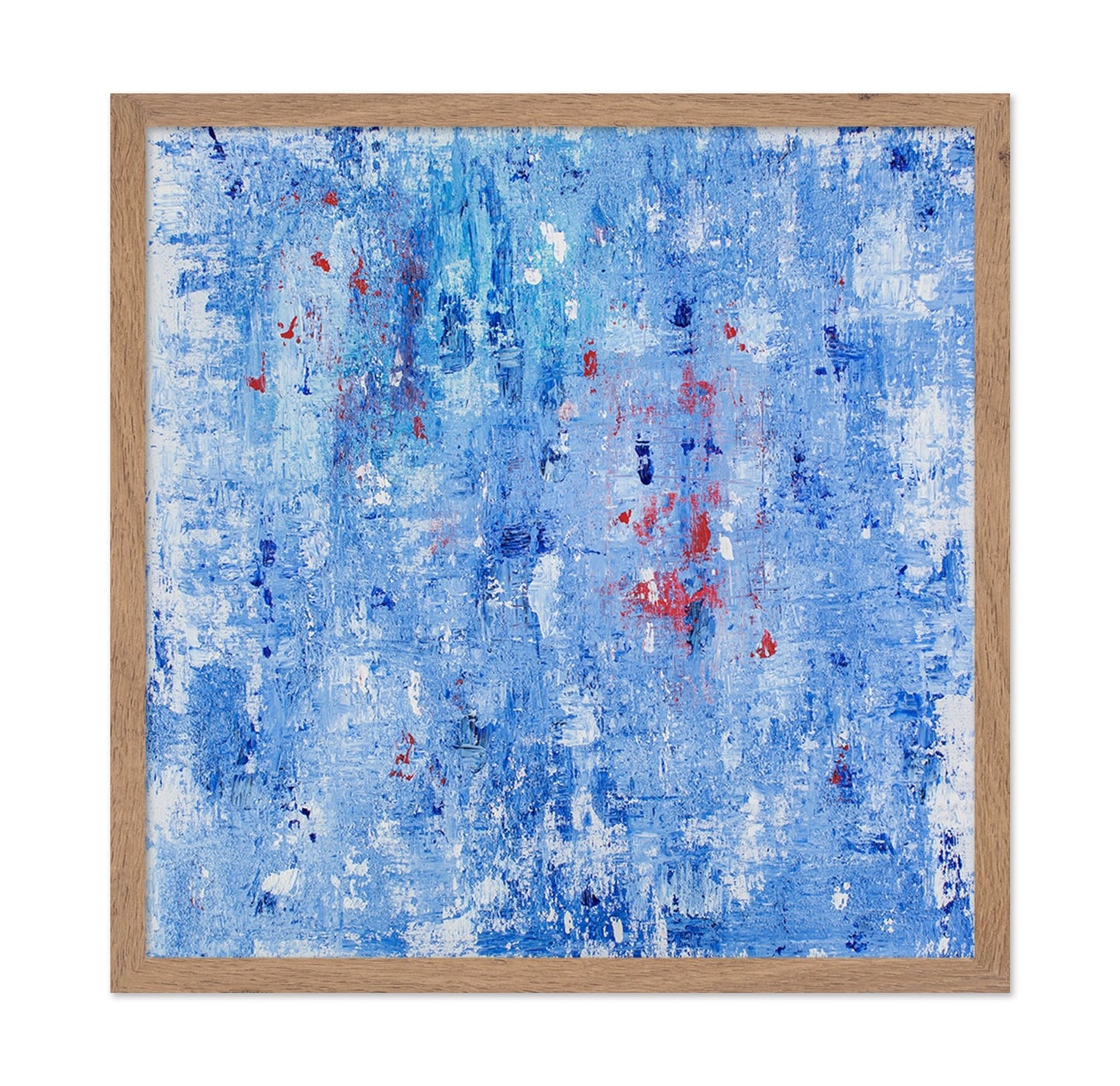 Blue Texture Burst