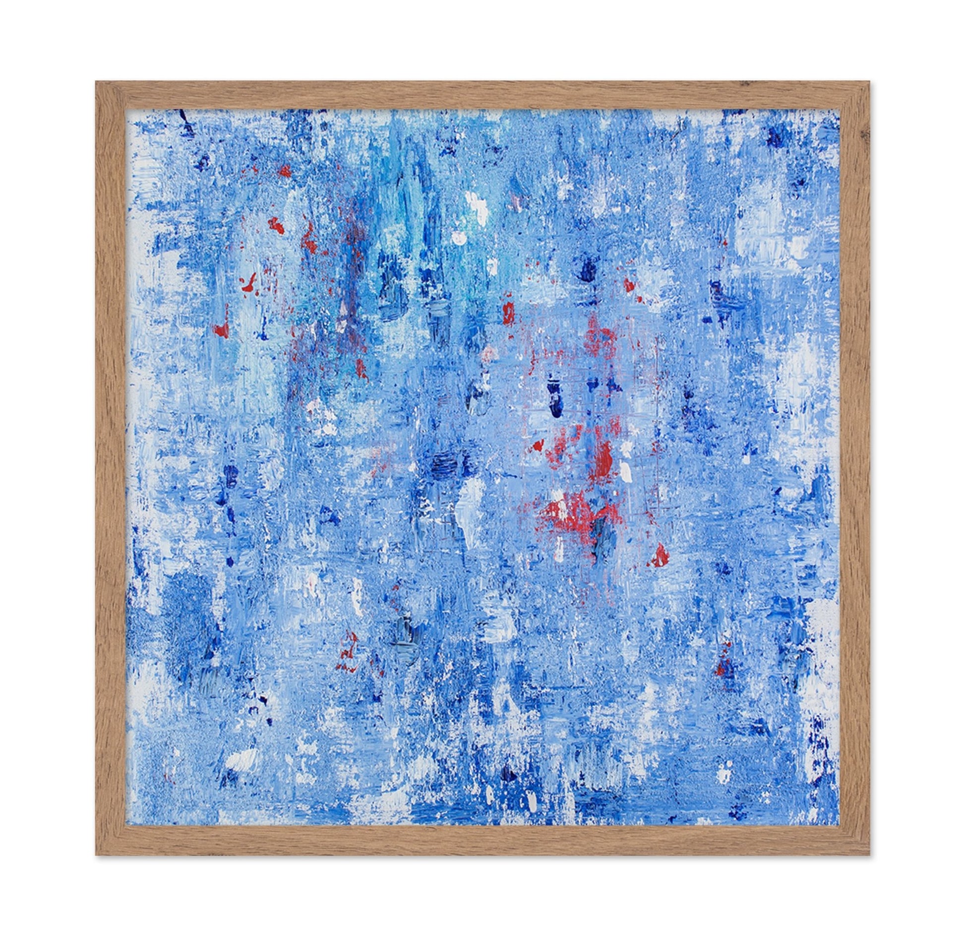 Blue Texture Burst
