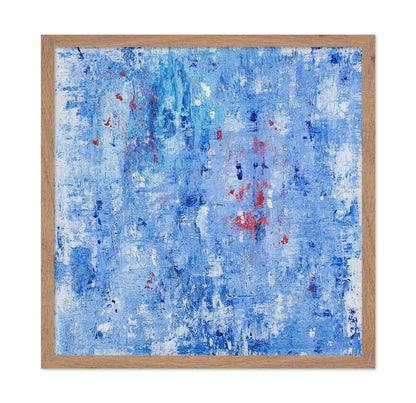 Blue Texture Burst