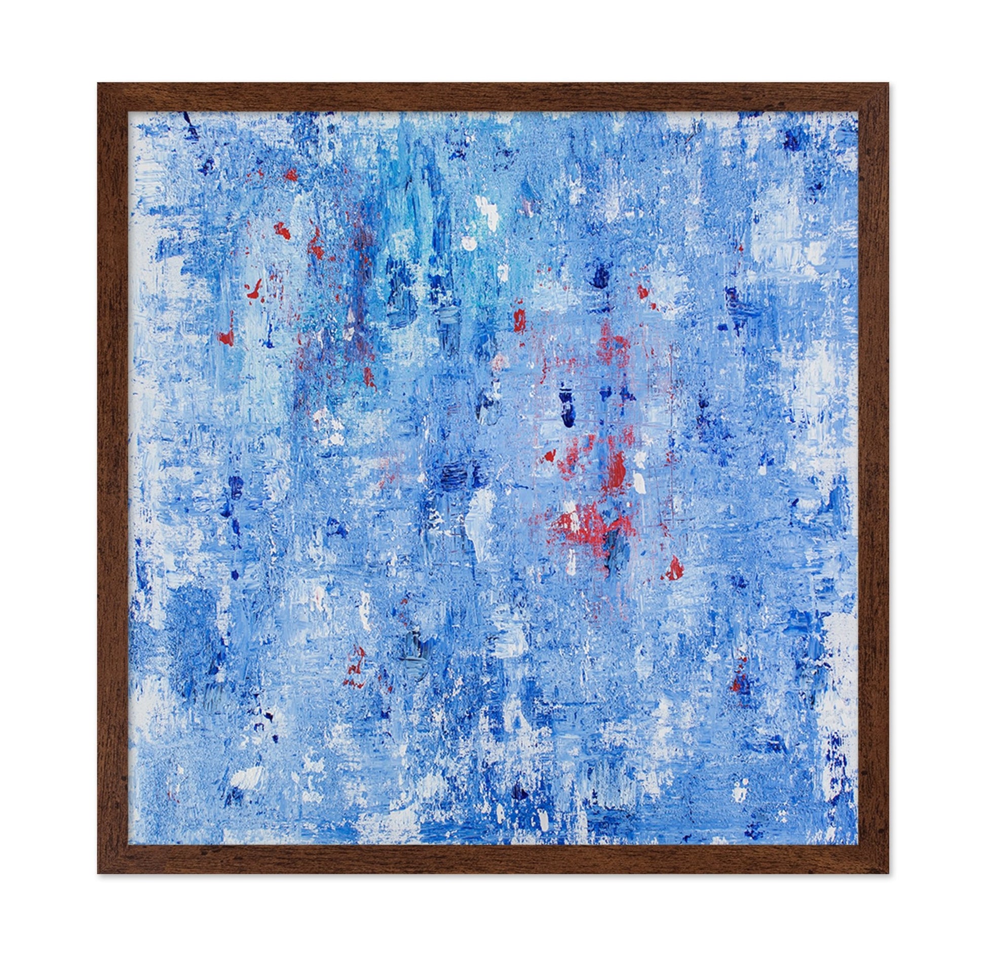 Blue Texture Burst