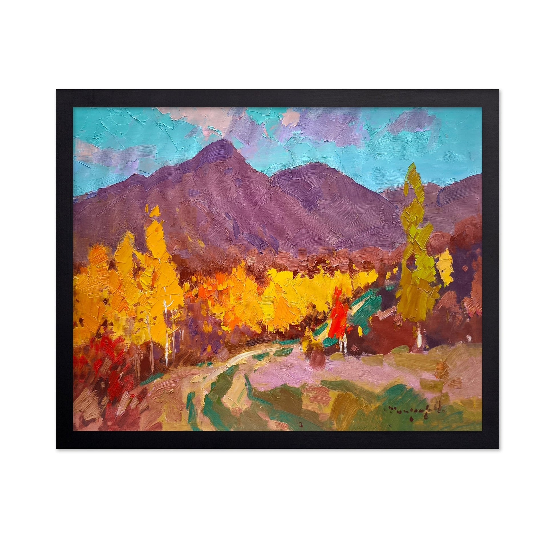 Autumn Mountain Path