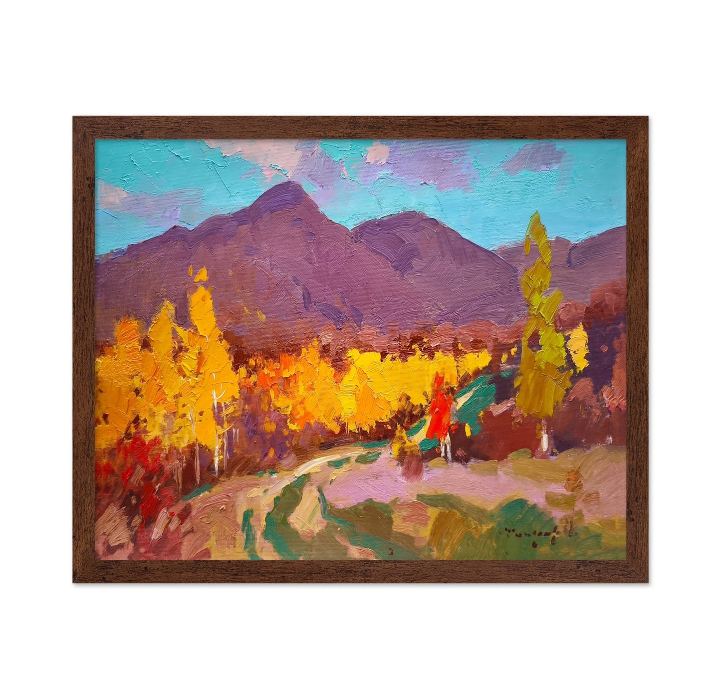 Autumn Mountain Path