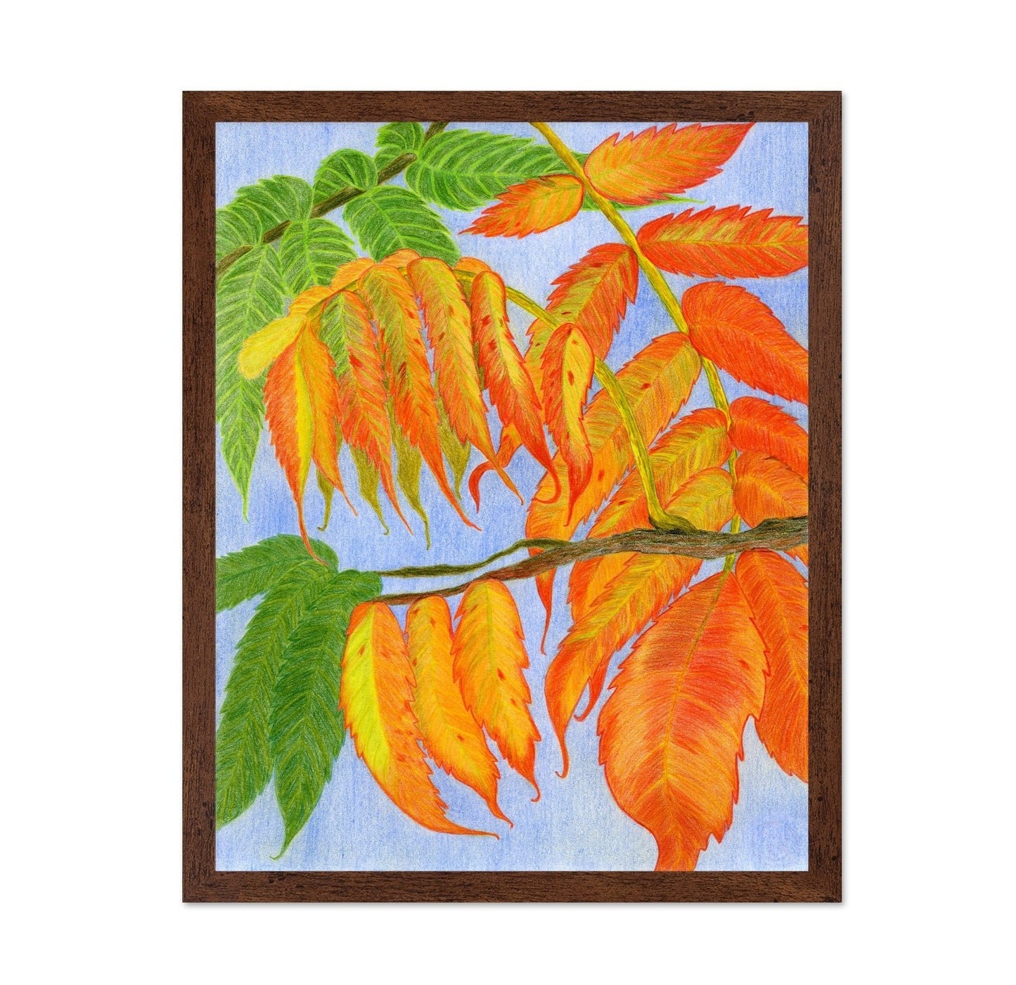 Autumn Leaves Branch