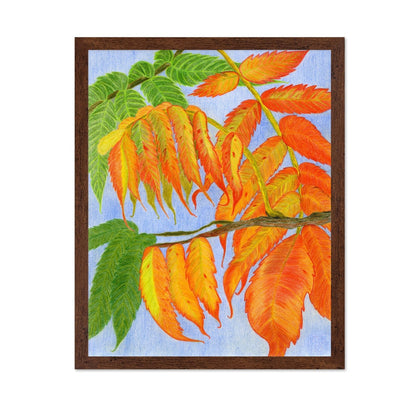 Autumn Leaves Branch
