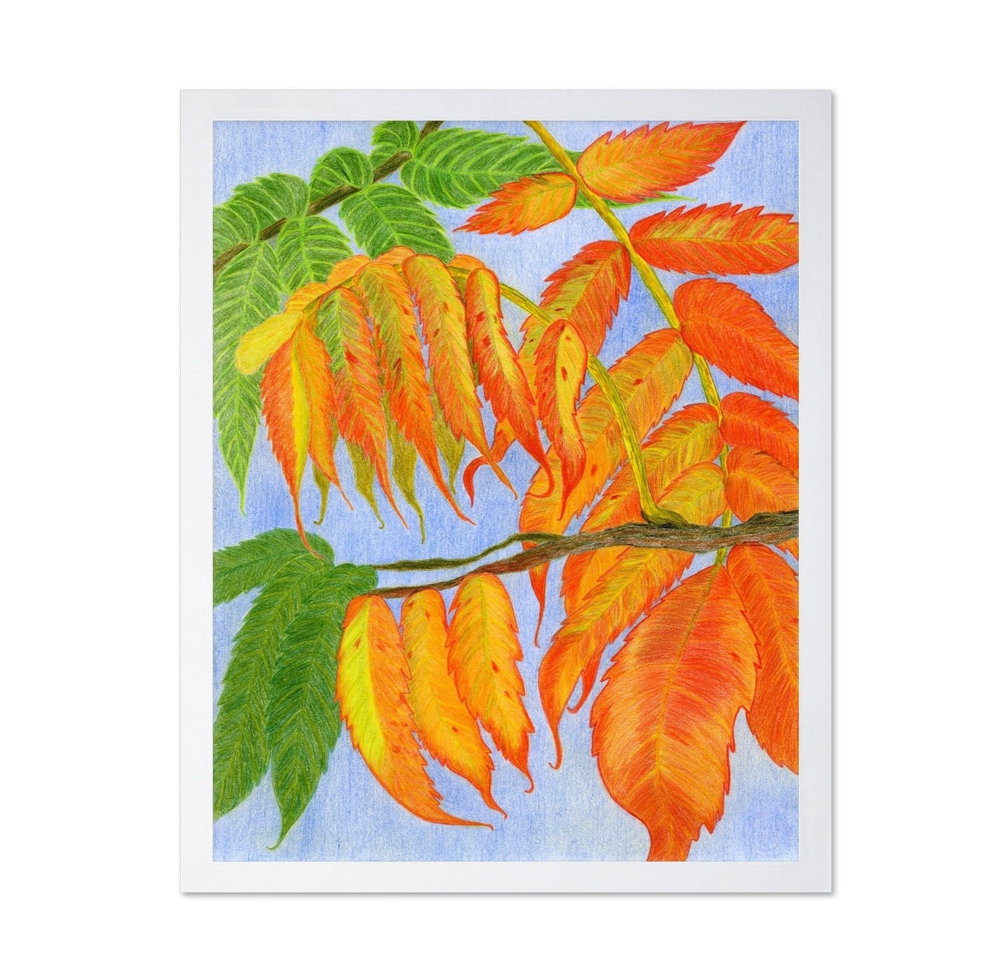 Autumn Leaves Branch