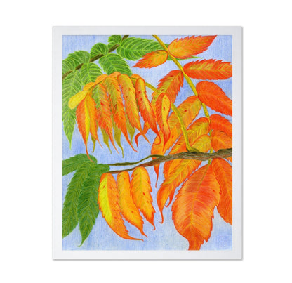 Autumn Leaves Branch