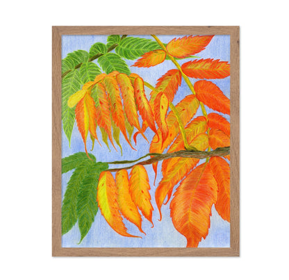Autumn Leaves Branch