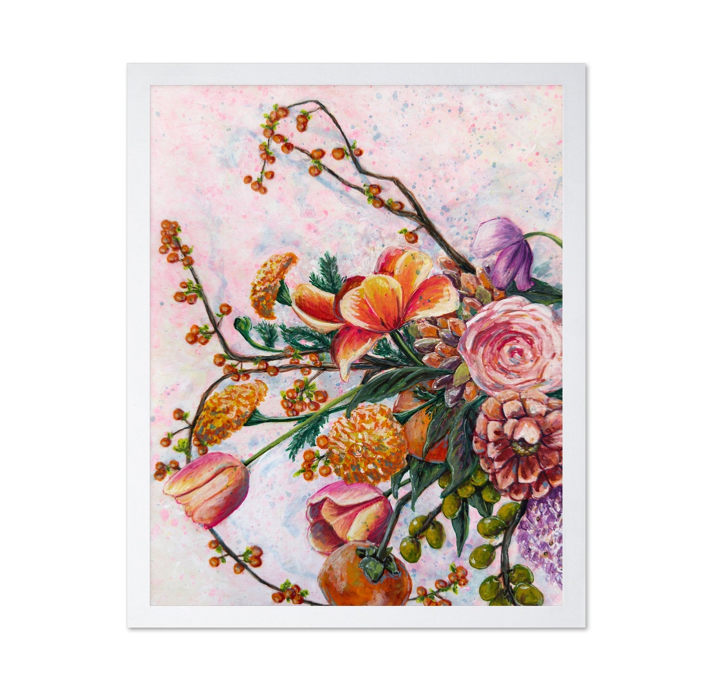 Floral Fruit Bouquet