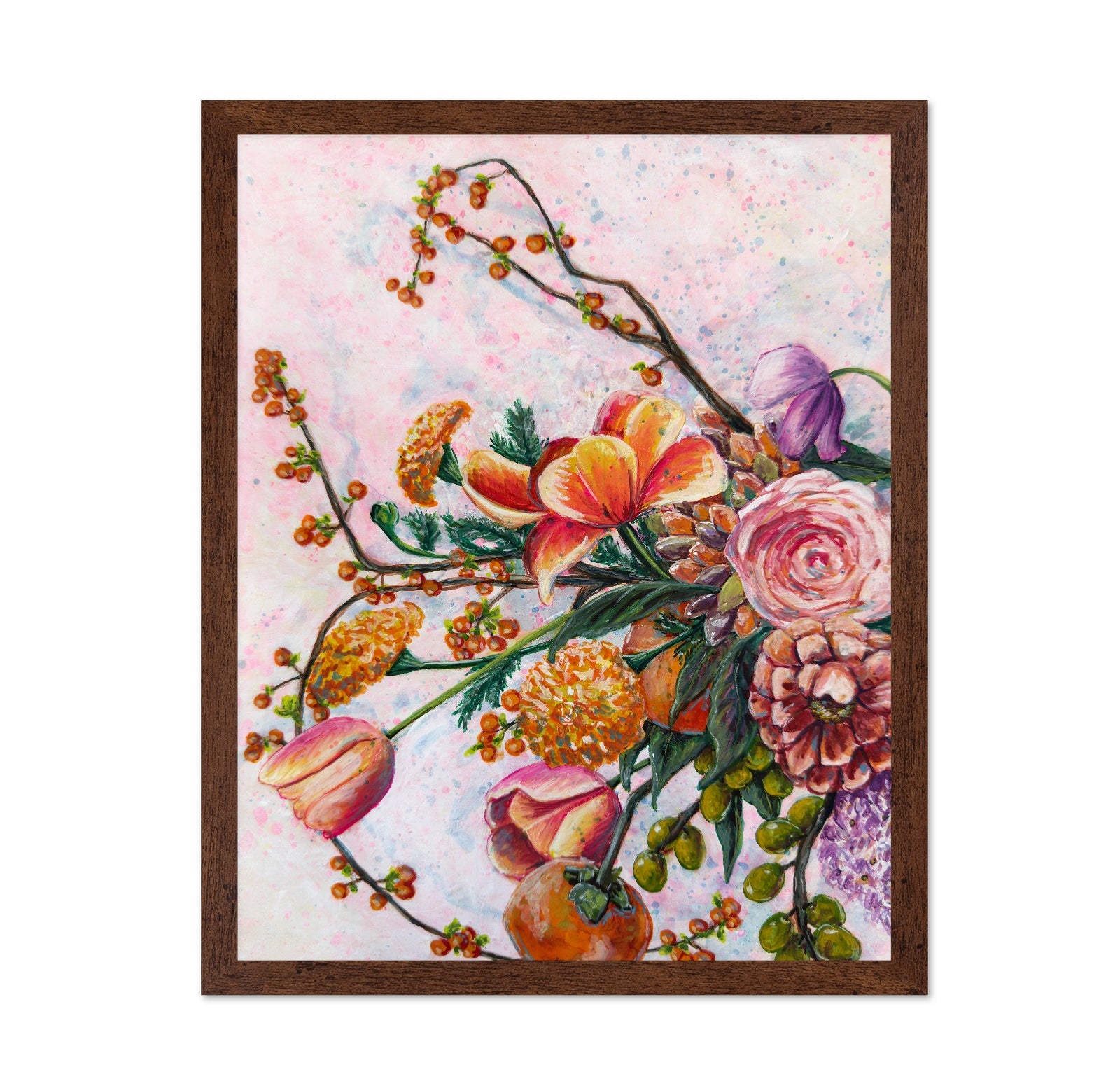 Floral Fruit Bouquet