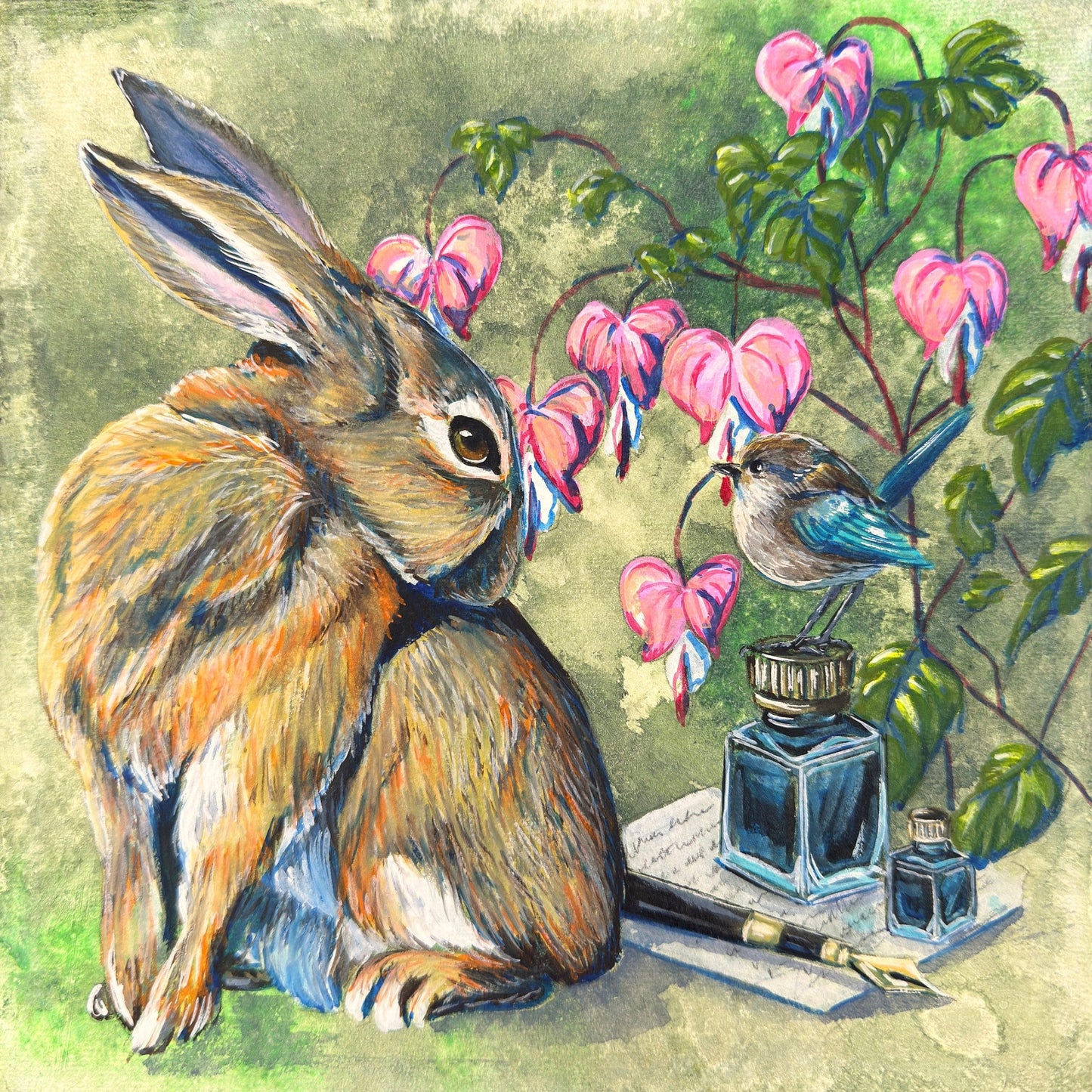 Rabbit and Bird Garden