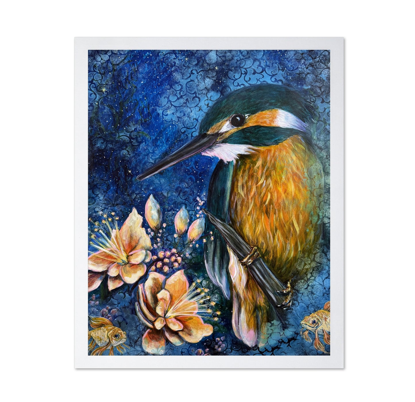 Kingfisher and Goldfish