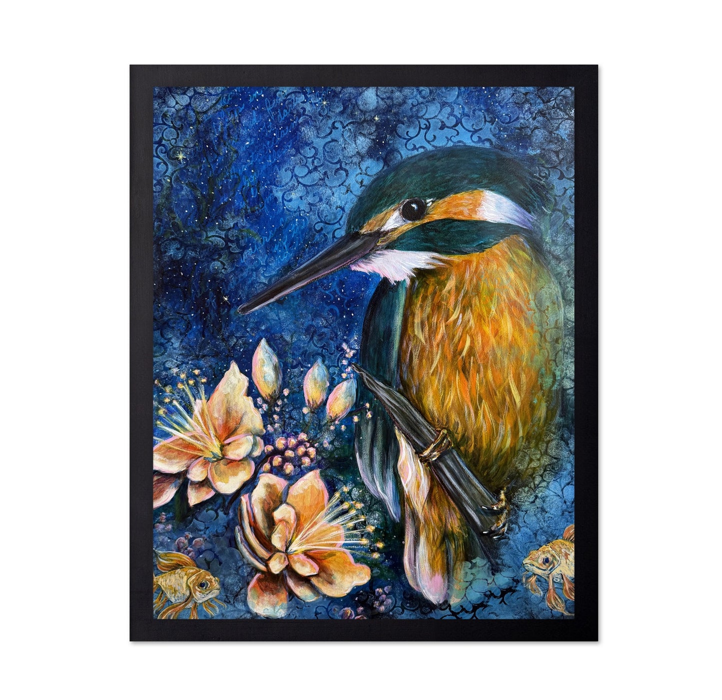 Kingfisher and Goldfish