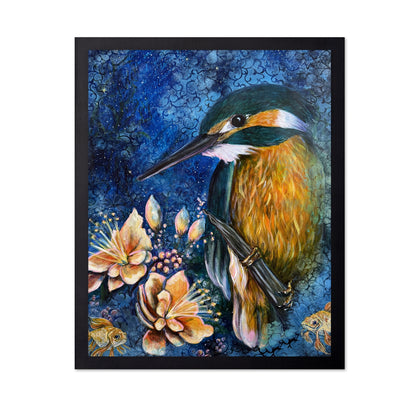 Kingfisher and Goldfish