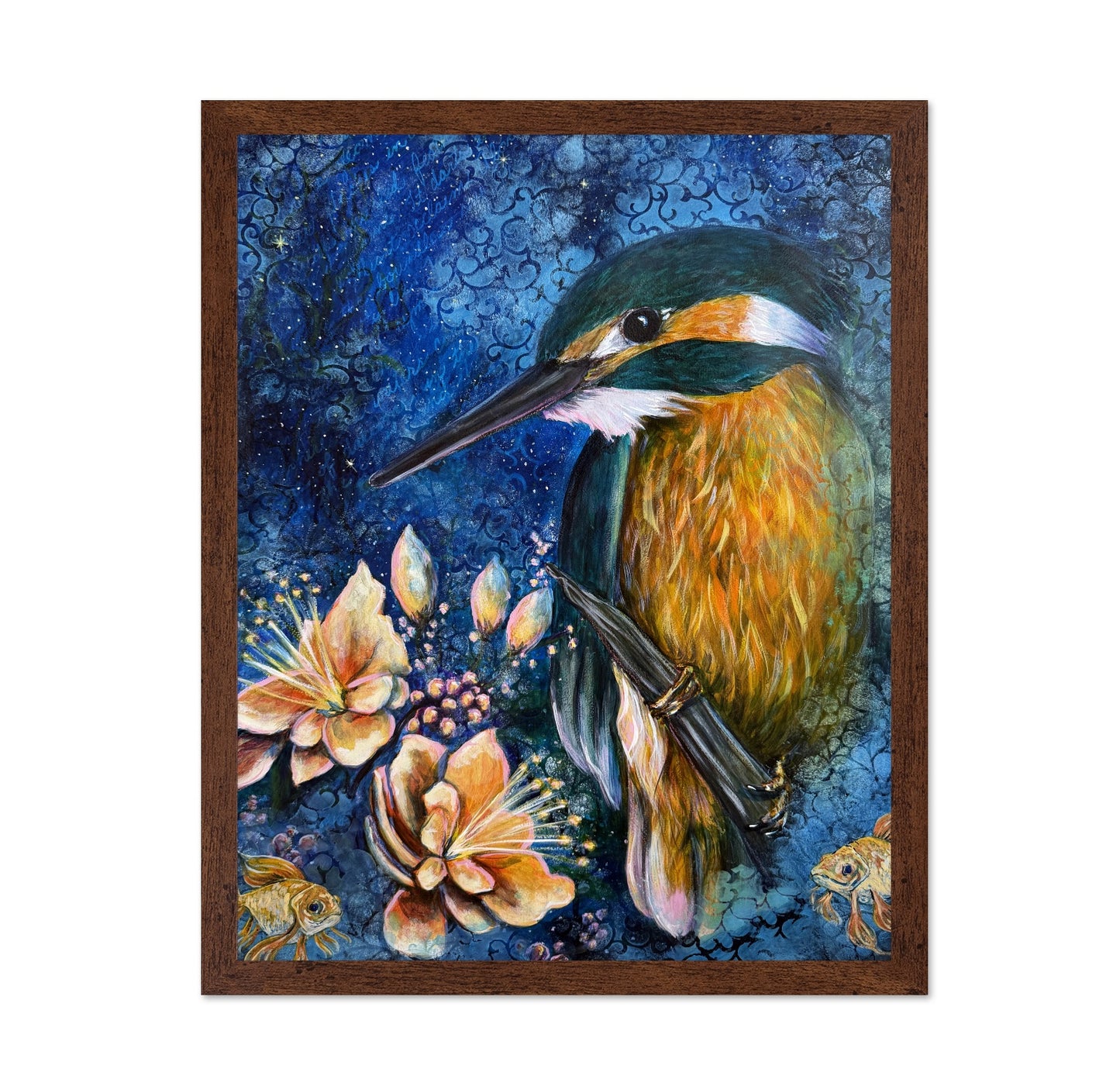Kingfisher and Goldfish