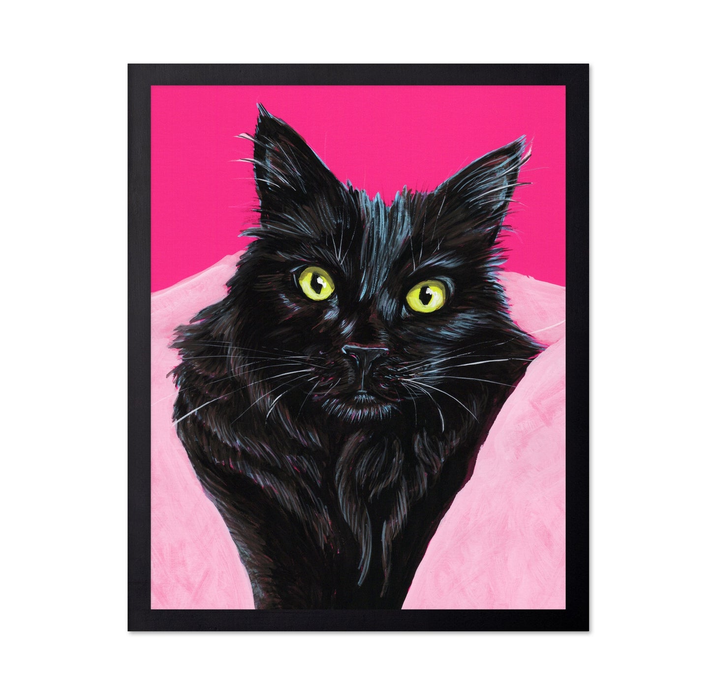 Black Cat Pink