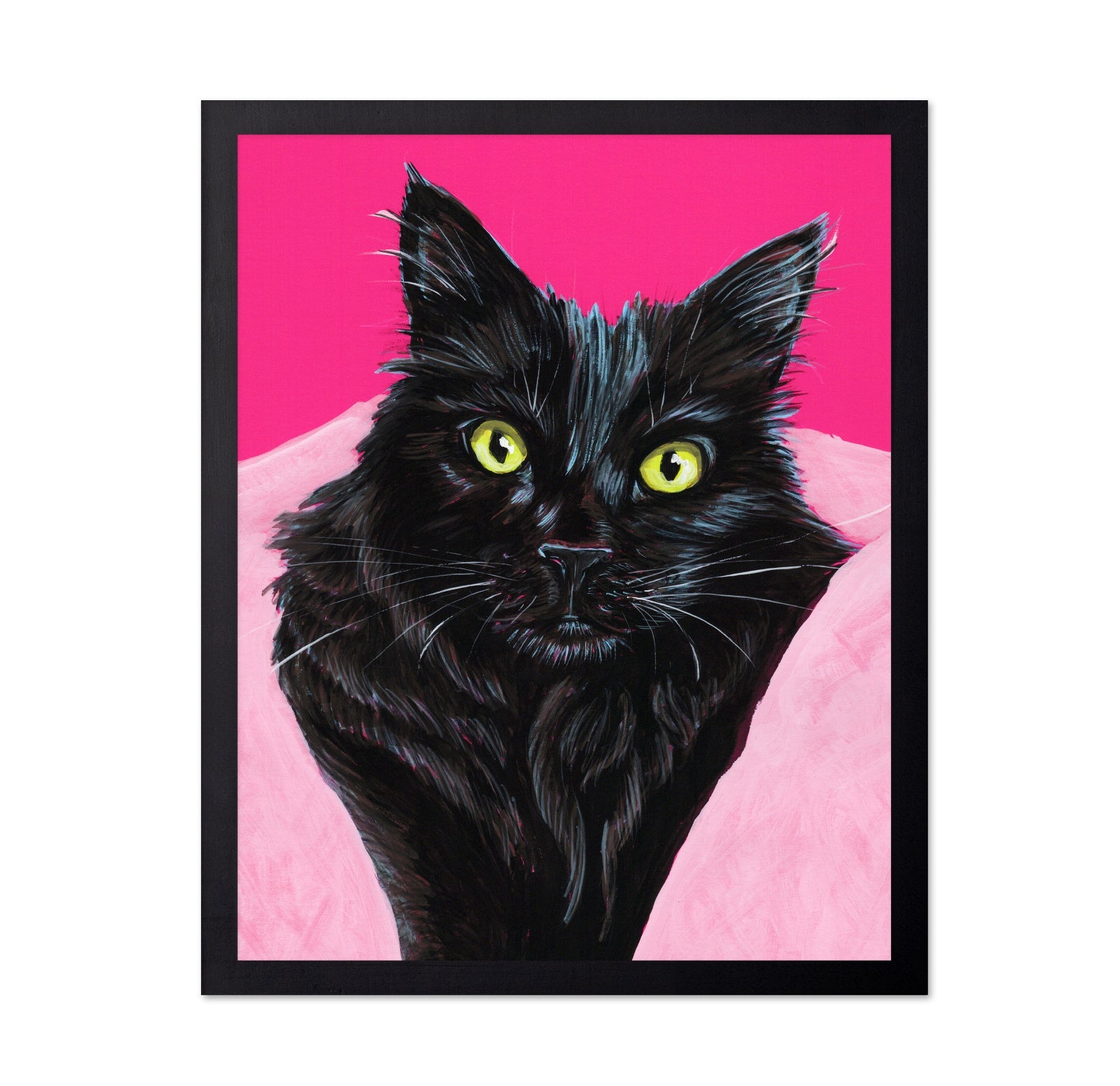 Black Cat Pink