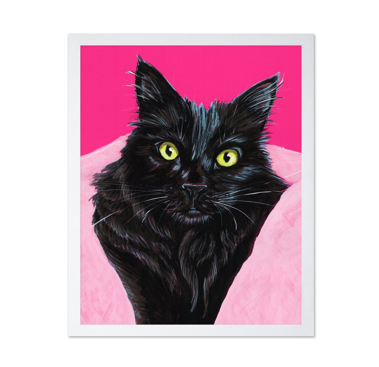 Black Cat Pink