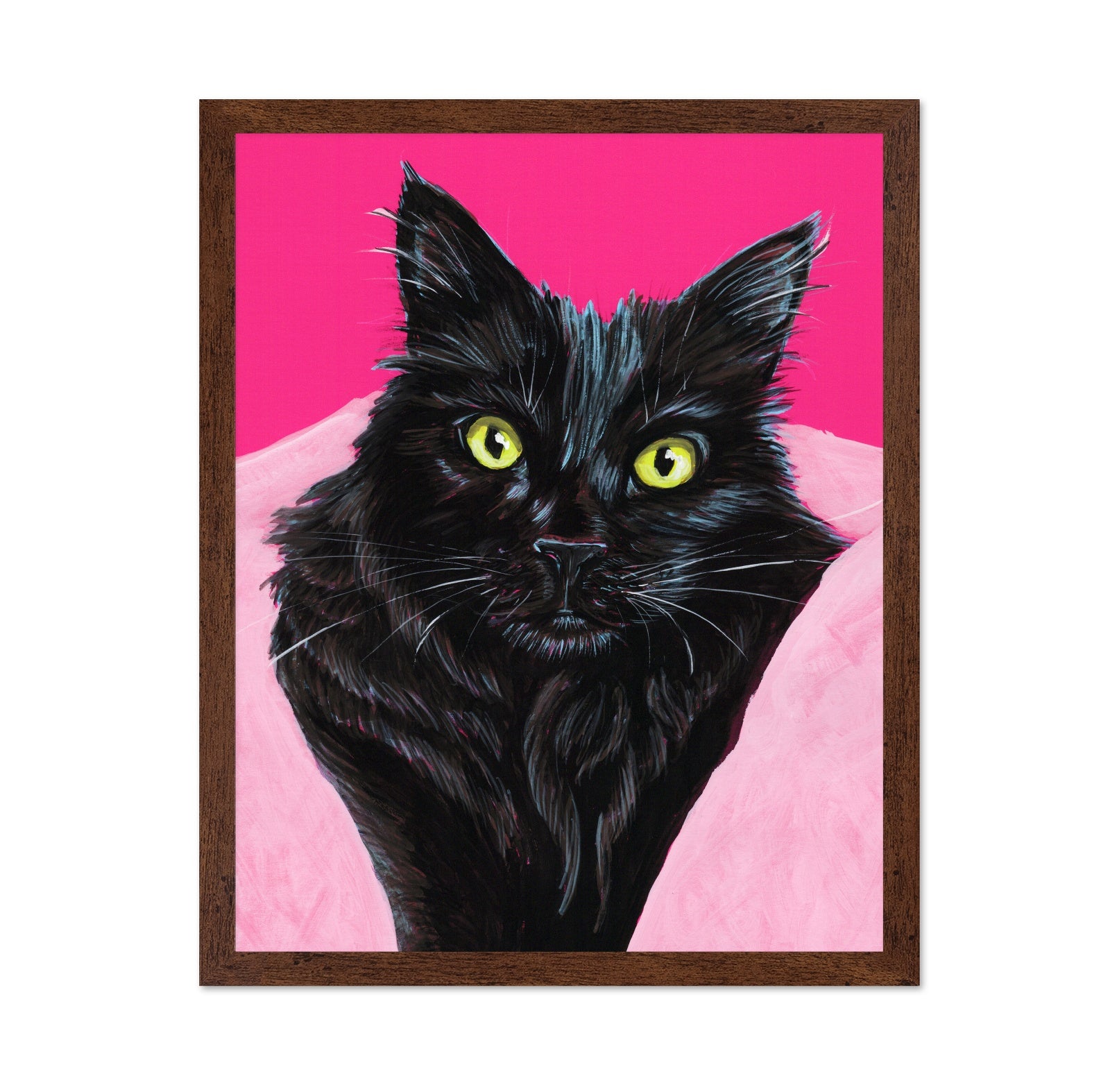Black Cat Pink