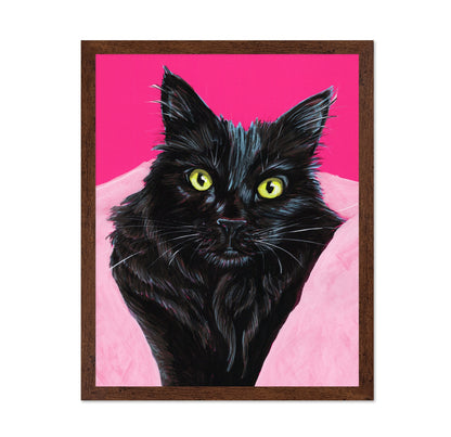 Black Cat Pink