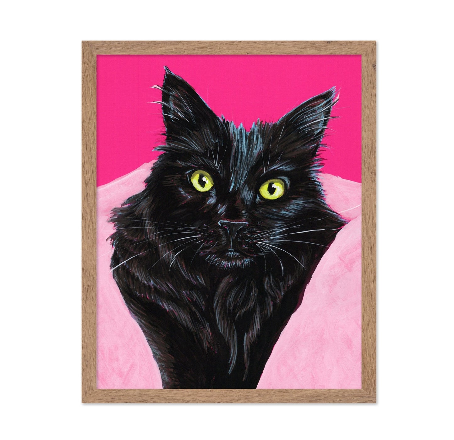 Black Cat Pink