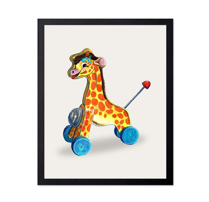 Toy Giraffe Wheels