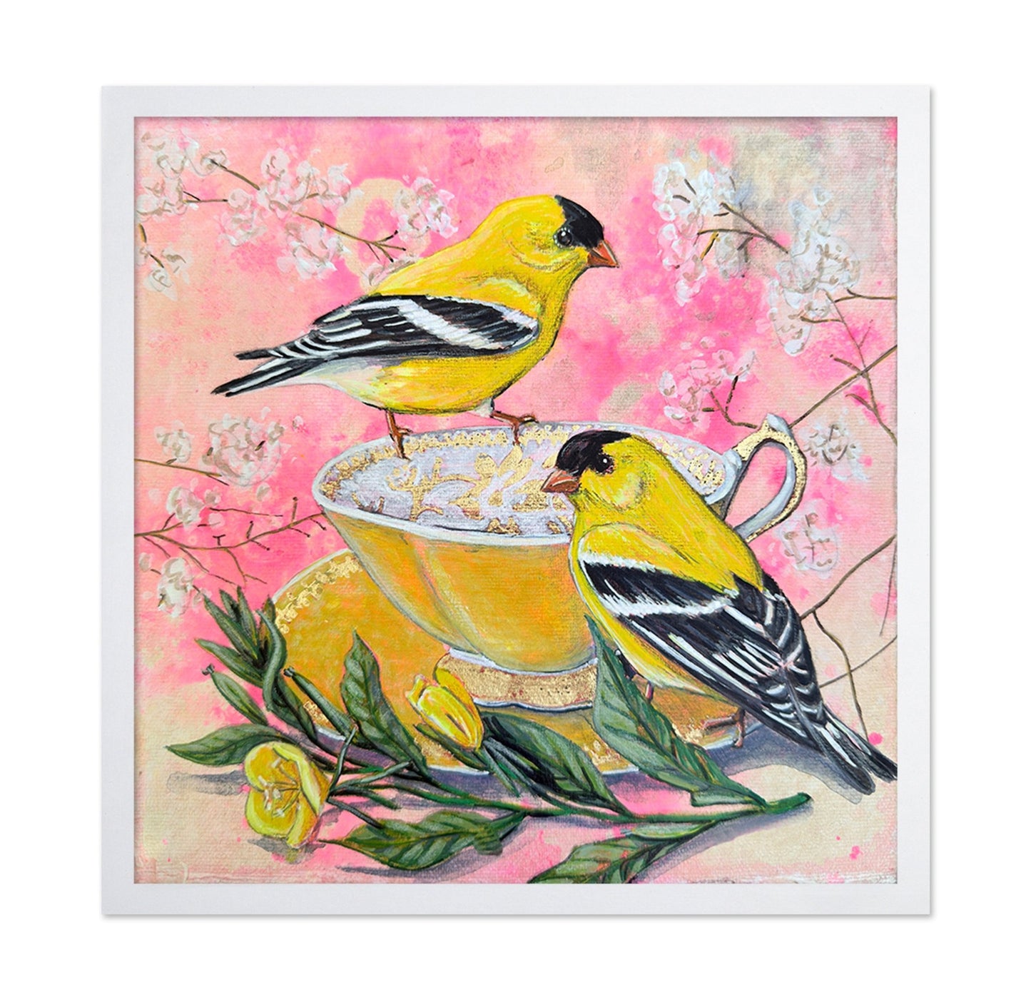 Goldfinch Tea Time