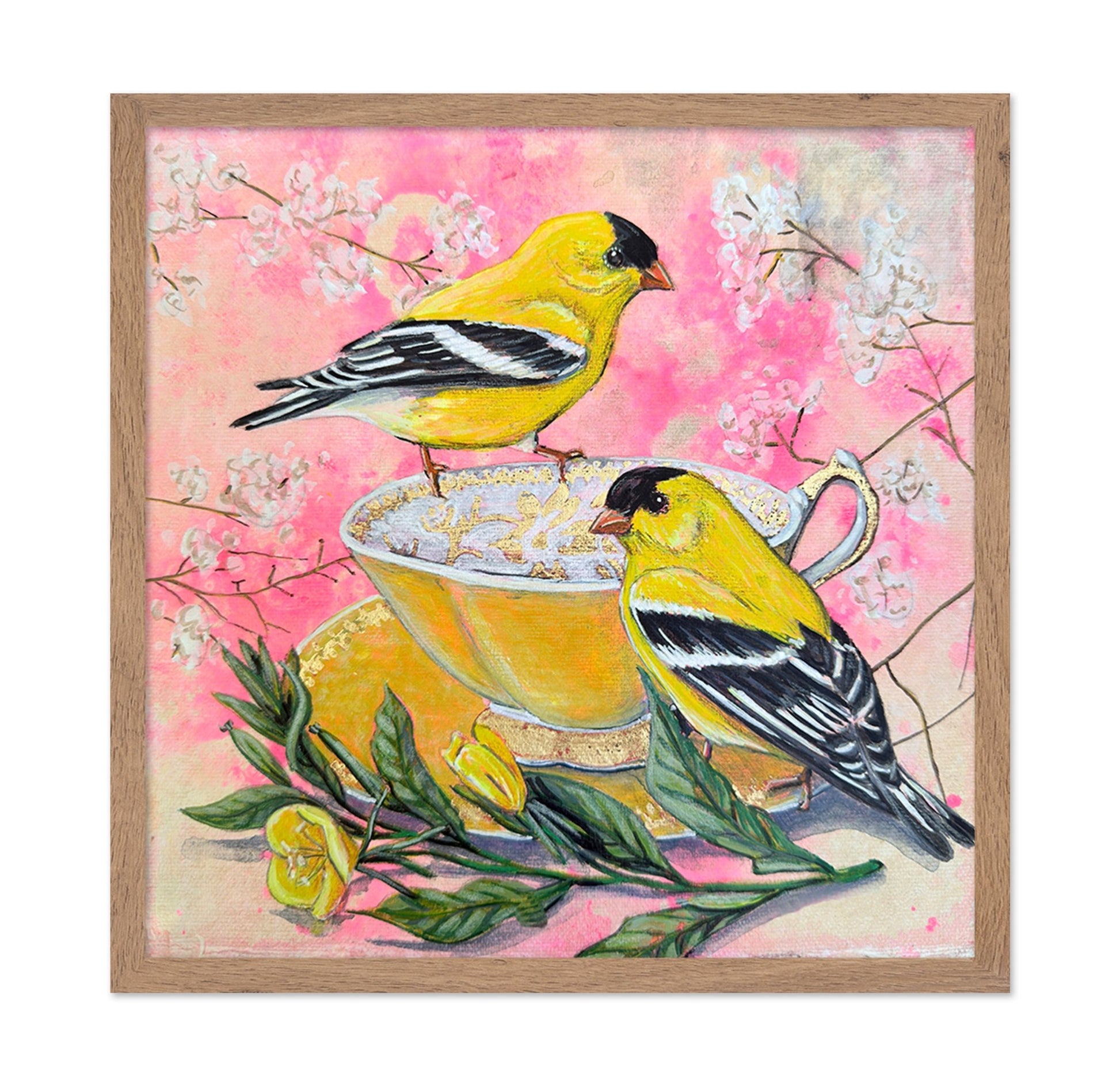 Goldfinch Tea Time