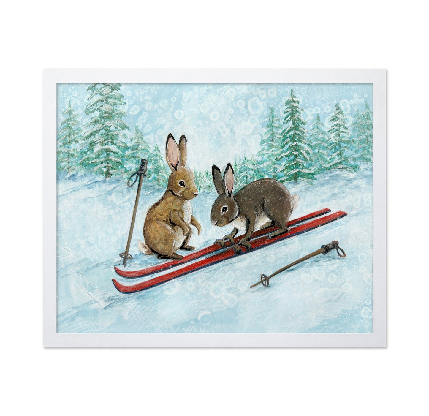 Skiing Rabbits