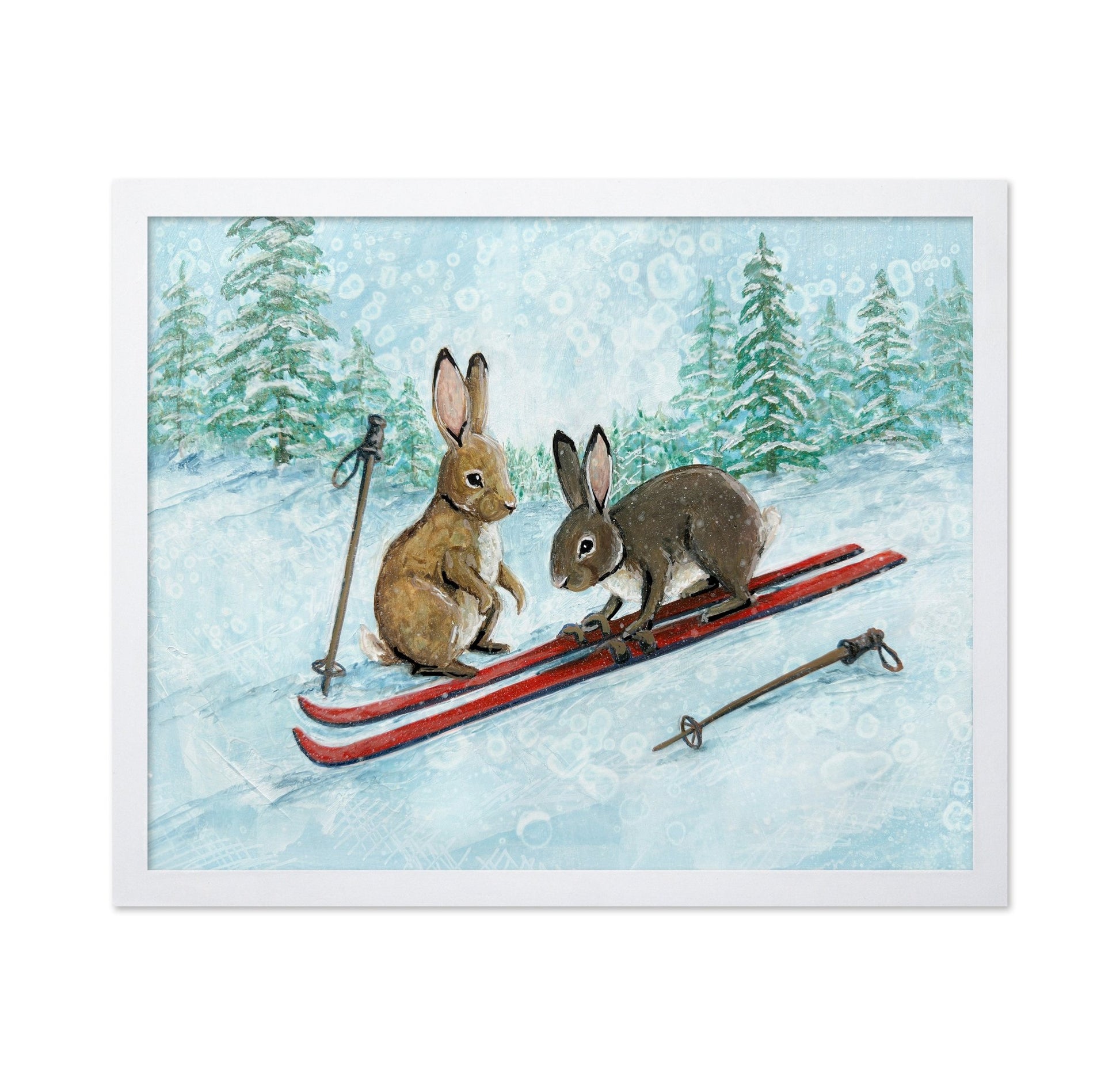 Skiing Rabbits