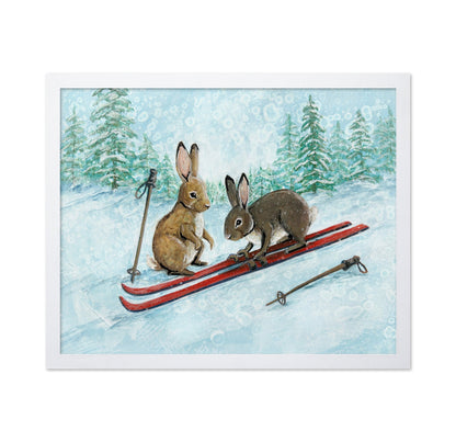 Skiing Rabbits