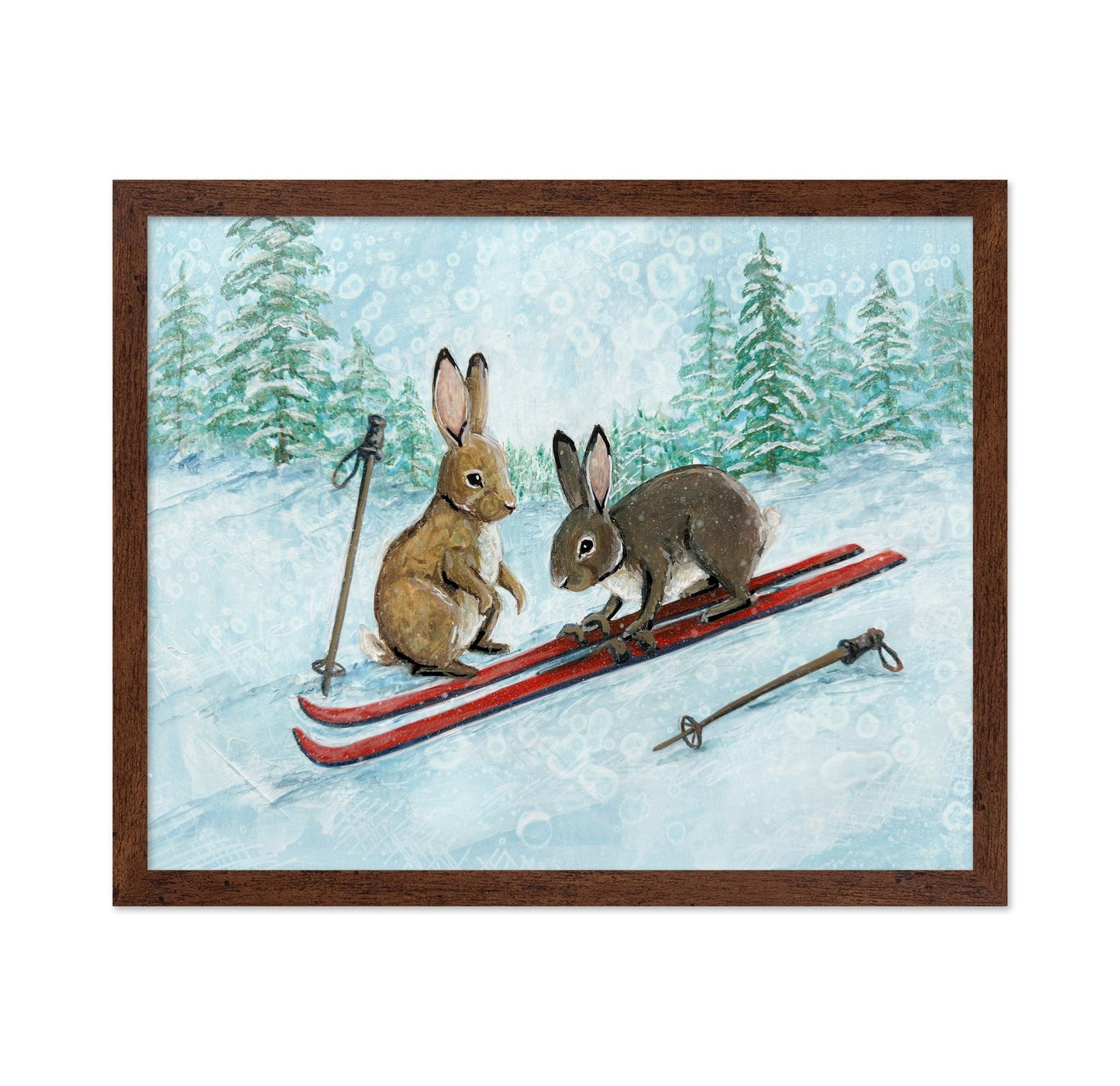 Skiing Rabbits