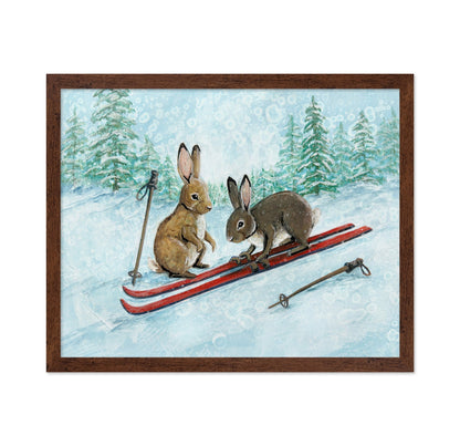 Skiing Rabbits