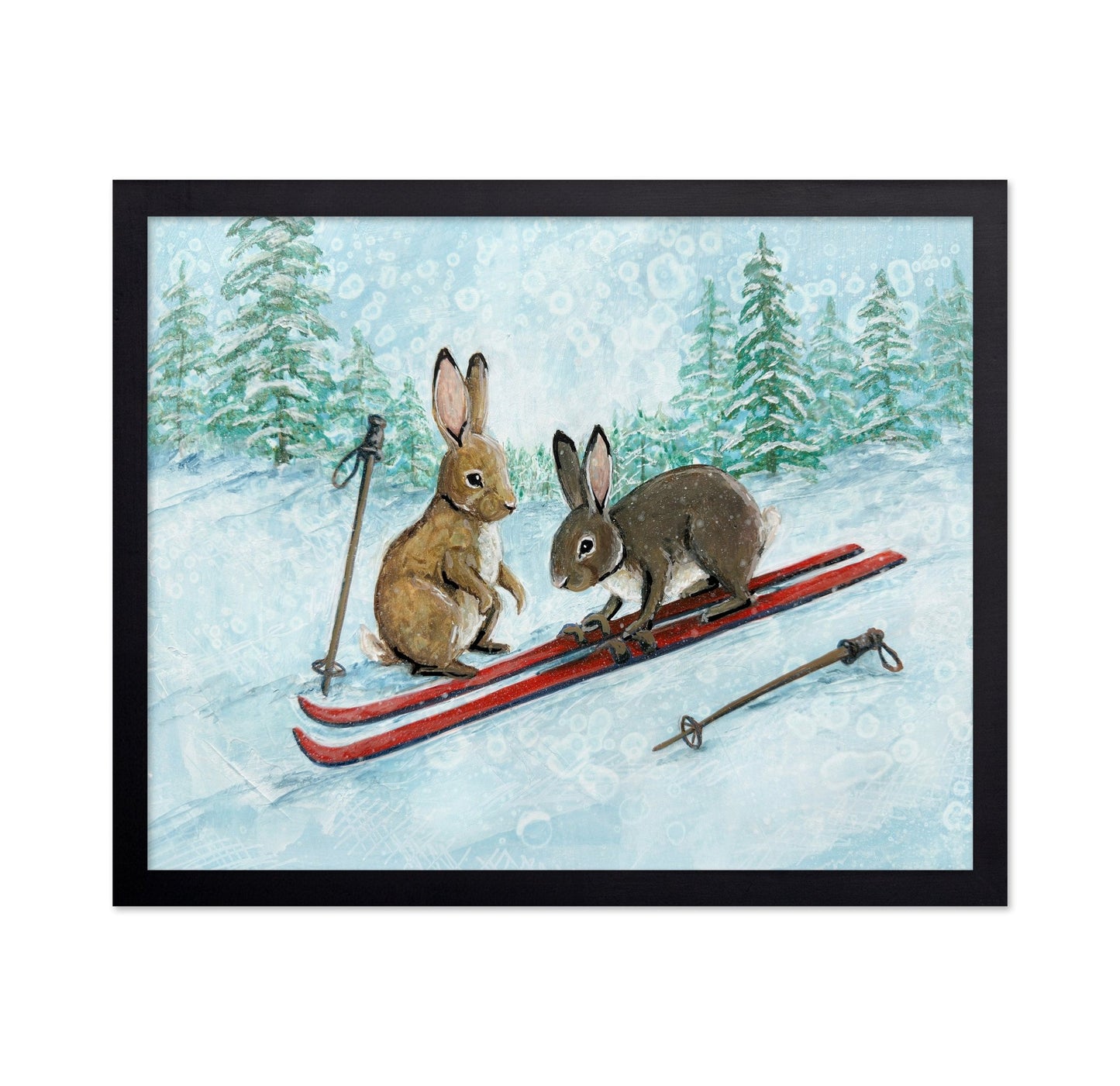 Skiing Rabbits