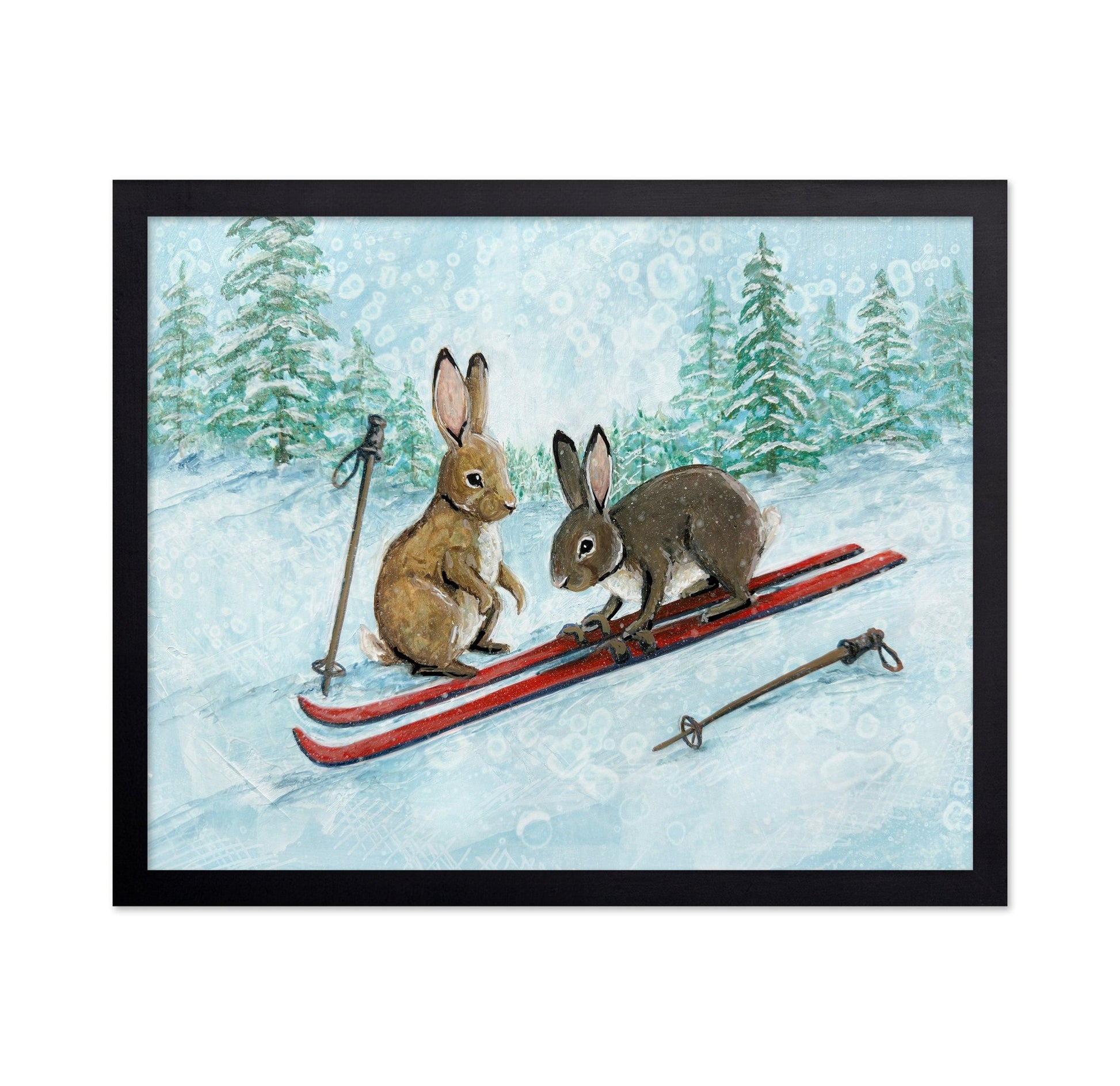 Skiing Rabbits