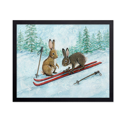 Skiing Rabbits