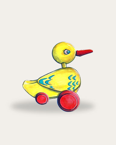 Pull Along Duck