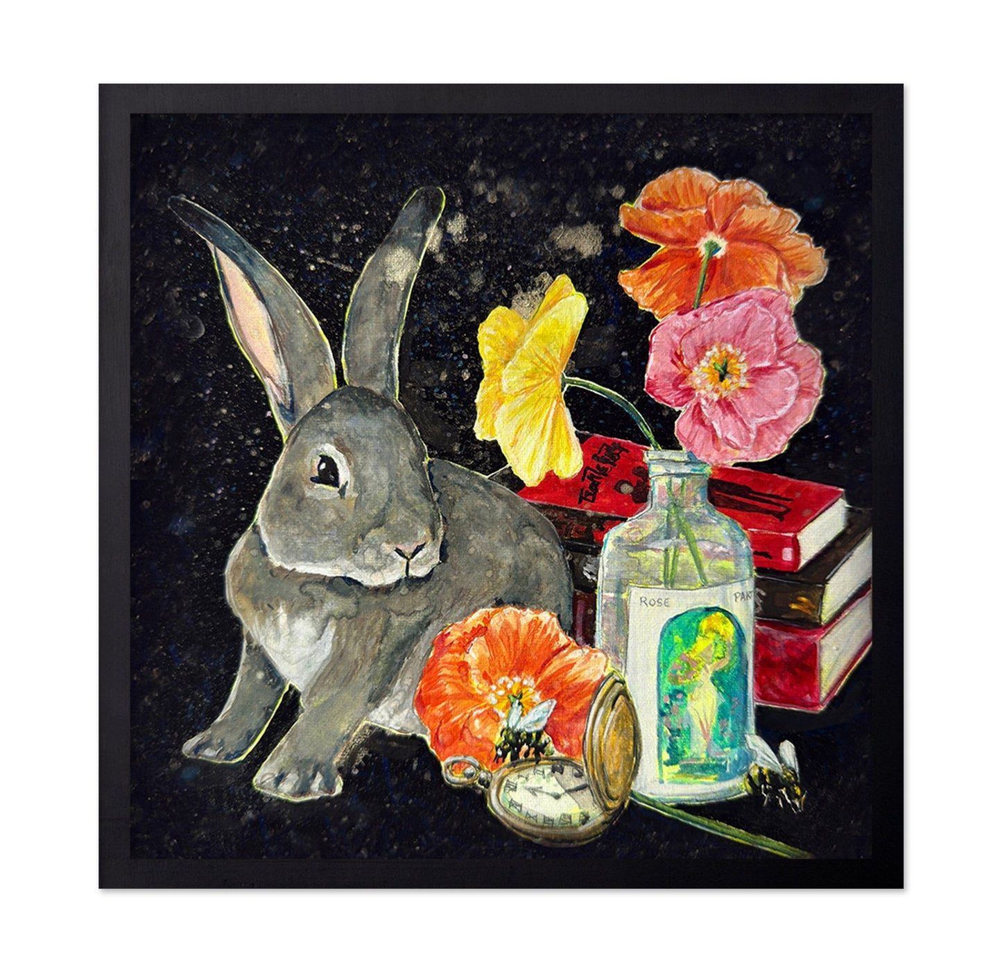 Midnight Bunny Still Life