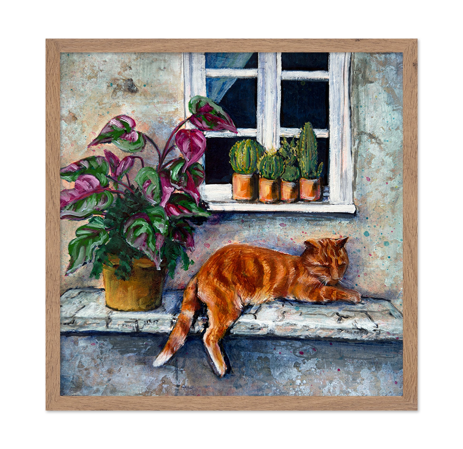 Lazy Window Cat