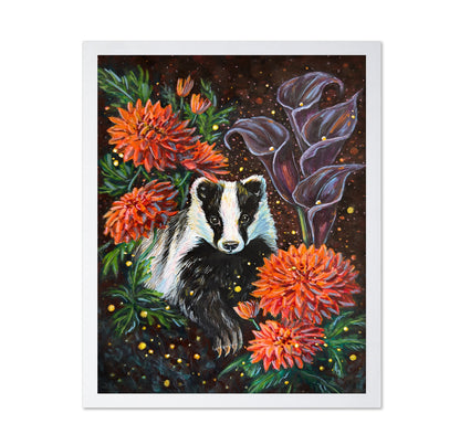 Badger Floral Night